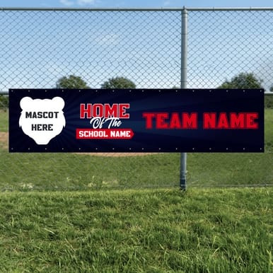 School Spirit - Starburst Theme (Horizontal), Banner (Part#: BAN1006)