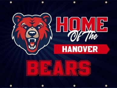 School Spirit - Starburst Theme (Horizontal), Banner (Part#: BAN1006)