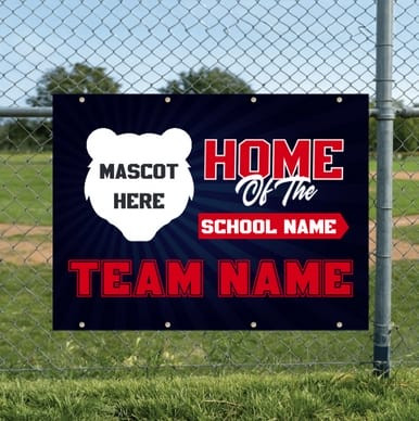 School Spirit - Starburst Theme (Horizontal), Banner (Part#: BAN1006)