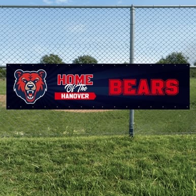 School Spirit - Starburst Theme (Horizontal), Banner (Part#: BAN1006)