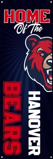School Spirit - Starburst Theme (Vertical), Banner (Part#: BAN1007)