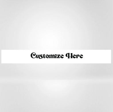 Custom Blank (Horizontal), Banner