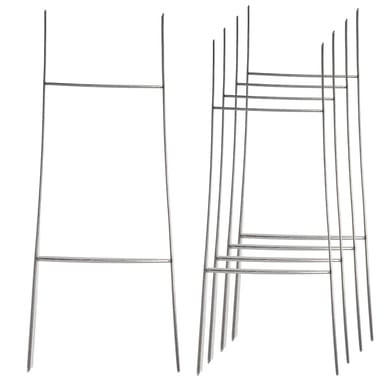 5 Pack Step Stakes, H Step Stakes, 2 Wire 10"x30" (Part#: STPSTK)