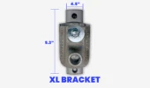 BannerSaver Premium Bracket Kit XL - Up to 30 SF (Part#: BNSVR-XL)