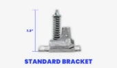 BannerSaver Premium Double Bracket Kit - Up to 20 SF (Part#: BNSVR-2)