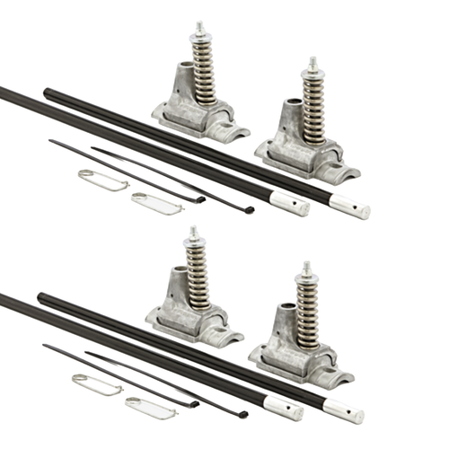 BannerSaver Premium Double Bracket Kit - Up to 20 SF (Part#: BNSVR-2)