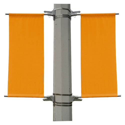 BannerSaver Premium Double Bracket Kit - Up to 20 SF (Part#: BNSVR-2)