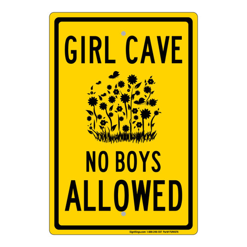 Girl Cave No Boys Allowed