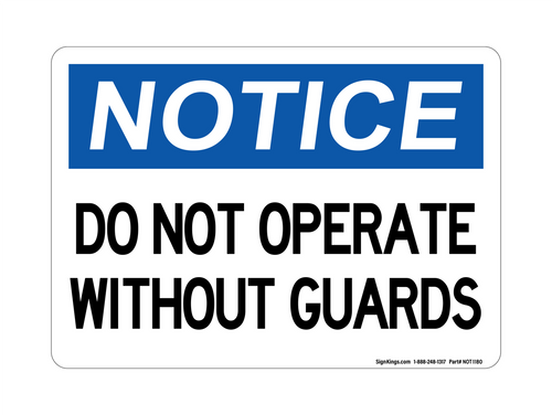Do Not Operate Without Guards