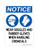 Wear Goggles And Rubber Gloves When Handling Chemicals (PPE Symbols), OSHA Notice Sign (Part#: NOT1331)