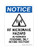 RF/Microwave Hazard Authorized Personnel Only Beyond This Point(Warning Sensor Icon), OSHA Notice Sign (Part#: NOT1399)