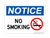 No Smoking (Right No Smoking Symbol), Notice Sign
