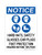 Hard Hats, Safety Glasses, Ear Plugs Foot Protection And Safety Shoes Required Beyond This Point (PPE Symbols), OSHA Notice Sign (Part#: NOT1311)