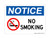No Smoking (Left No Smoking Symbol), OSHA Notice Sign (Part#: NOT1275)