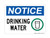 Drinking Water (Water Symbol), OSHA Notice Sign (Part#: NOT1604)