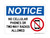 No Cellular Phones Or Two-Way Radios Allowed (No Cellphone Symbol), OSHA Notice Sign (Part#: NOT1732)