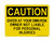 Enter At Your Own Risk Owner Not Liable For Personal Injuries, OSHA Caution Sign (Part#: CAU1046)
