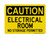 Electrical Room No Storage Permitted, OSHA Caution Sign (Part#: CAU1144)