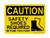 Safety Shoes Required Beyond This Point (PPE Symbol) Version 2, Caution Sign