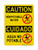Non-Potable Water English/Spanish (No Water Symbol), OSHA Caution Sign (Part#: CAU1341)