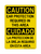 Ear Protection Required In This Area English/Spanish, Caution Sign