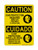 Ear Protection Required When This Equipment Is Operating English/Spanish (PPE Symbol), OSHA Caution Sign (Part#: CAU1352)