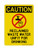 Reclaimed Waste Water Unfit For Drinking (No Water Symbol), OSHA Caution Sign (Part#: CAU1365)