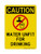 Water Unfit For Drinking (No Water Symbol), OSHA Caution Sign (Part#: CAU1368)