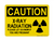 X-Ray Radiation Please Let Us Know If You Are Pregnant (Radiation Symbol), Caution Sign