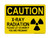 X-Ray Radiation Please Let Us Know If You Are Pregnant (Radiation Symbol), OSHA Caution Sign (Part#: CAU1412)