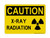 X-Ray Radiation (Radiation Symbol), OSHA Caution Sign (Part#: CAU1413)