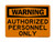 No Trespassing, OSHA Warning Sign (Part#: WAR1002)