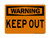 Keep Out, OSHA Warning Sign (Part#: WAR1010)