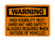 High Visibility Vest, Hard Hat And Safety Glasses Required When Outside Of Vehicles, Warning Sign