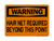 Hair Net Required Beyond This Point, Warning Sign