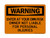 Enter At Your Own Risk Owner Not Liable For Personal Injuries, OSHA Warning Sign (Part#: WAR1046)