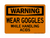 Wear Goggles While Handling Acids, Warning Sign