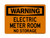 Electrical Meter Room No Storage, OSHA Warning Sign (Part#: WAR1149)