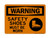 Safety Shoes Must Be Worn (PPE Symbol), OSHA Warning Sign (Part#: WAR1226)