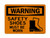 Safety Shoes Must Be Worn (PPE Symbol 2), OSHA Warning Sign (Part#: WAR1230)