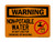 Non-Potable Water Do Not Use For Drinking Or Washing (No Water Symbol), OSHA Warning Sign (Part#: WAR1262)
