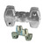 Adjustable 4-Way Street Sign Bracket (45˚ - 180˚)