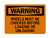 Wheels Must Be Chocked Before Loading Or Unloading, OSHA Warning Sign (Part#: WAR1285)