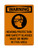 Hearing Protection And Safety Glasses Must Be Worn In This Area (PPE Symbol), OSHA Warning Sign (Part#: WAR1307)