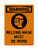 Welding Mask Must Be Worn (PPE Symbol), OSHA Warning Sign (Part#: WAR1336)