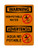 Non-Potable Water English/Spanish (No Water Symbol), OSHA Warning Sign (Part#: WAR1341)