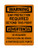 Ear Protection Required Beyond This Point English/Spanish, OSHA Warning Sign (Part#: WAR1345)