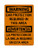 Ear Protection Required In This Area English/Spanish, OSHA Warning Sign (Part#: WAR1346)