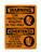 Ear Protection Required In This Area English/Spanish (PPE Symbol), OSHA Warning Sign (Part#: WAR1349)