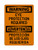 Eye Protection Required English/Spanish, OSHA Warning Sign (Part#: WAR1355)